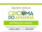 PARTICIPE- Veja como fazer parte do Criciúma do Amanhã ao vivo