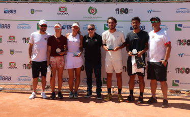 Decisões emocionantes fecham o Criciúma Open de Tênis Profissional com títulos brasileiros