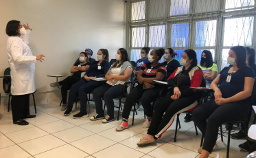 Gestantes do HSJosé participam de encontro