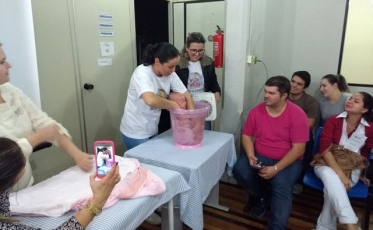 Secretaria de Saúde de Urussanga promove curso de gestantes