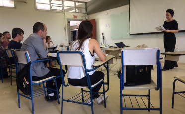 Coordenador da Defesa Civil em curso de gestão de riscos e desastres