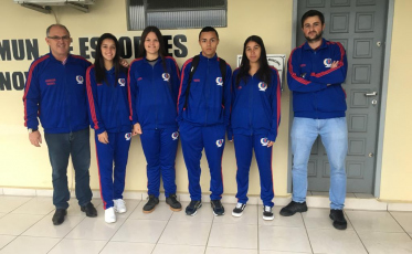 Delegação de Nova Veneza disputa estadual de atletismo