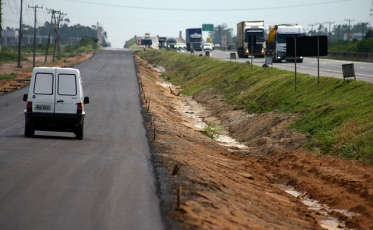 DNIT finaliza acesso lateral na BR-101