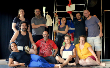 Grupo de teatro de Nova Veneza participa de intercâmbio na Serra Gaúcha