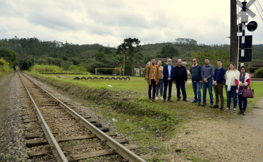 Siderópolis receberá primeiro passeio de trem neste sábado
