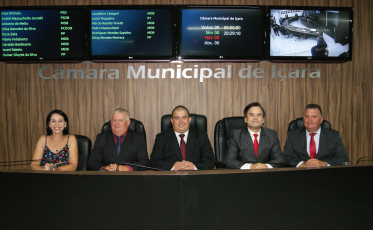 Içara, Forquilhinha e Nova Veneza têm novos presidentes nos legislativos