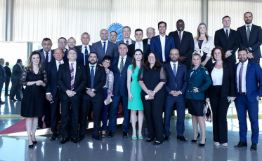 Bolsonaro recebe deputados aliados