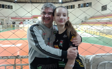 Pai treinador e filha atleta: a relação de sucesso nas quadras de vôlei