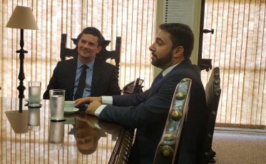 Ministro Sérgio Moro na Acic em julho