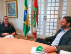 Governadora Daniela recebe o deputado Daniel Freitas