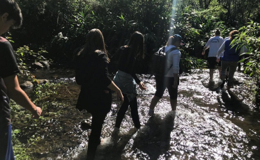 Alunos aprendem os efeitos das mudanças climáticas