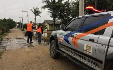 Defesa Civil orienta população sobre como agir durante eventos meteorológicos
