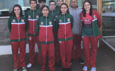 Atletas e técnico da S.R. Mampituba/FME Criciúma participam de treino da Seleção Brasileira