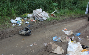 Identificado autor de descarte de resíduos em rodovia