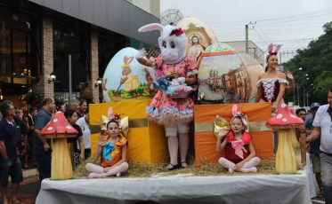 Piquenique e desfile Dolce Páscoa movimentam Nova Veneza
