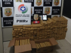 Polícia Apreende mais de 250 kg de maconha na serra catarinense