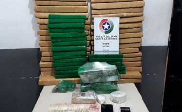 Quase 400 quilos de drogas em menos de nove meses 