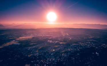 A região vista de cima em vinte imagens