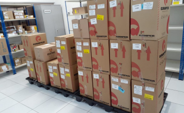 MPT repassa 9,2 mil máscaras para municípios do Sul