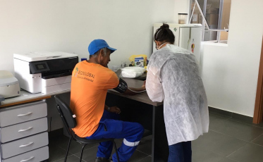 Empresa oferece diagnóstico de hipertensão e diabetes para proteger colaboradores