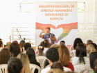Profissionais participam do Encontro Regional de Direitos Humanos e Diversidade