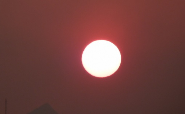 Antes da aguardada chuva, mais um super entardecer