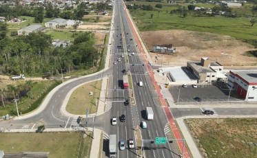  SC-445 ganha cara nova e impulsiona desenvolvimento de Içara