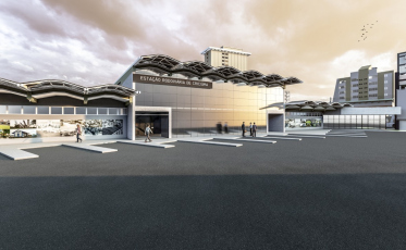 Rodoviária rumo ao conceito de um shopping