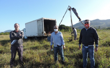 O novo estádio do Hercílio Luz já em obras