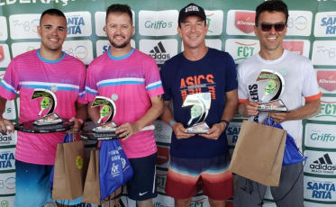 Beach tennis do Mampituba conquista bons resultados no Estadual