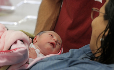 Faltam quatro para o milésimo bebê no HMISC