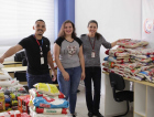 Alunos da Esucri arrecadam mais de 350kg de alimentos