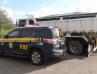 Caminhão trafegava com dez toneladas excedentes na BR-101