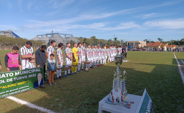 Toca é o campeão do municipal de Turvo