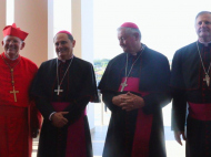 Dom Milton inicia missão ao lado de Dom Jacinto. Foto: Sophia Rabelo/4oito