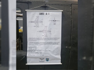 Prefeito de Pedras Grandes posa ao lado do caça militar AMX | Foto: Reprodução/Redes sociais/@agnaldofilippi