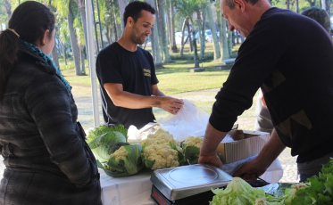 O Paço Municipal também é lugar da agricultura familiar