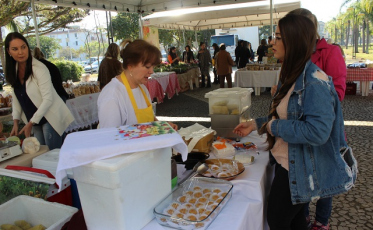 Biomassa de banana, novidade na Feira da Agricultura Familiar