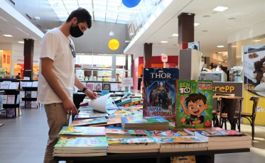 Última semana da feira do livro infantil no Criciúma Shopping