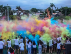 Novidade na programação, festa das cores colore o domingo de Vinde e Vede