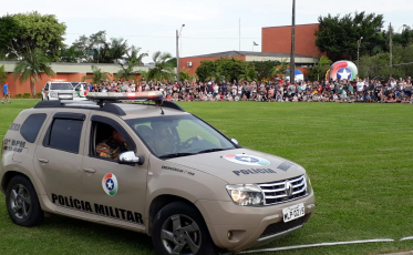 Sexta de Festa das Crianças no batalhão da PM