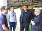 Presidente e diretores da Fesporte visitam Criciúma