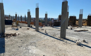 Obras da nova Escola Filho do Mineiro seguem a todo vapor