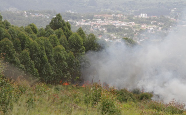 Fatores climáticos favorecem os incêndios em vegetação