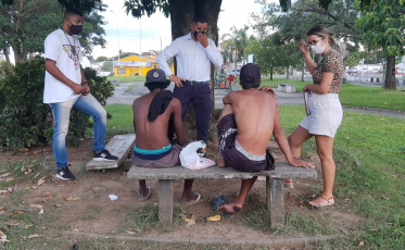Força tarefa faz abordagem social às pessoas em situação de rua em Criciúma