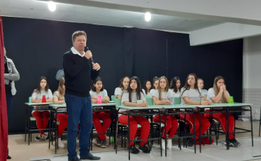 Professores de Içara trocam experiências com profissionais de Sombrio e Sangão