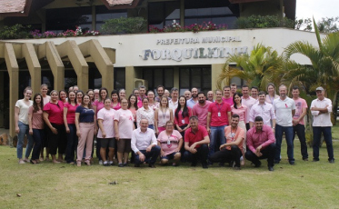 Forquilhinha abraça a campanha do Outubro Rosa