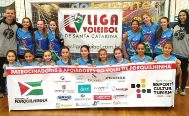 Forquilhinha em quadra na Liga Voleibol