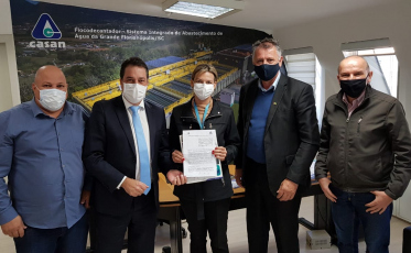 Forquilhinha garante 5% de repasse com a Casan