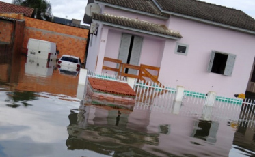 A contabilidade do temporal em Forquilhinha